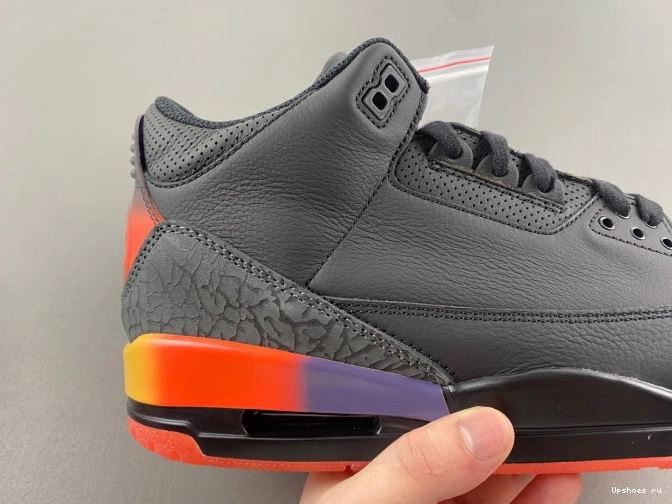 Rio Balvin Retro Jordan 3  FN0344-001 J  1020